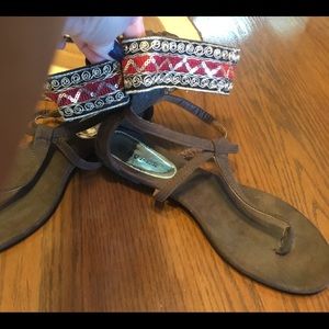 EUC Roper "Callie" Gladiator Sandal Fun Style